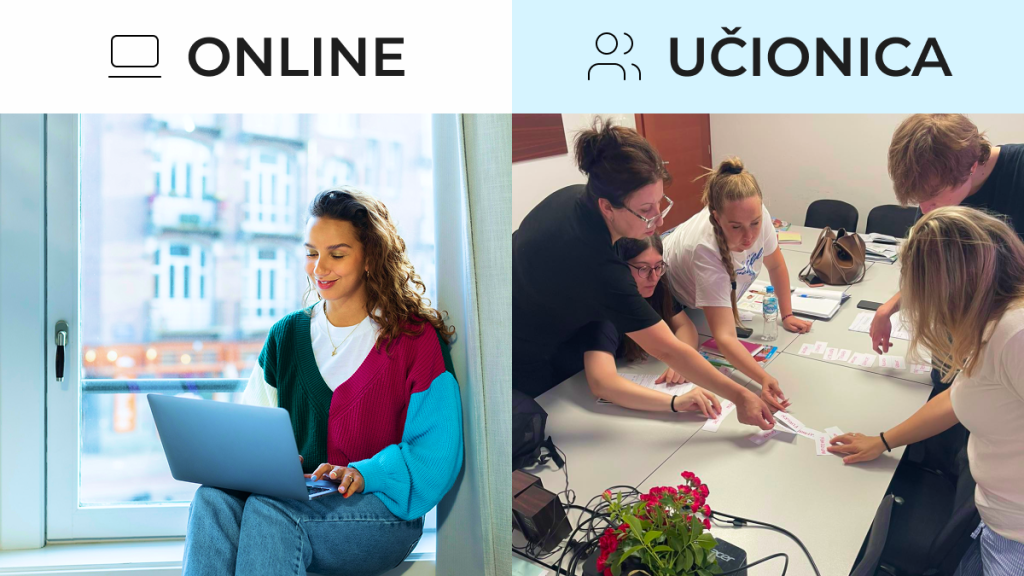 Online kurs njemačkog jezika ili nastava u učionici - šta je bolje za učenje? 1 onlinevsu 2